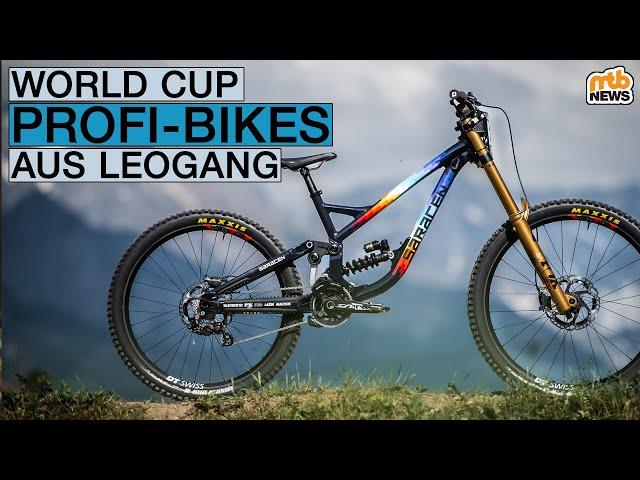 Pit-Highlights at the 2024 Downhill World Cup in Leogang: prototypes, DIY, steel-bikes and more