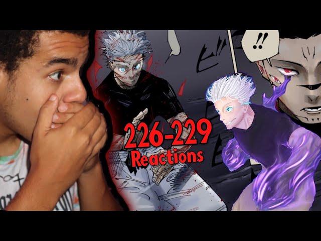 JUJUTSU KAISEN CHAPTERS 226, 227, 228, & 229 REACTIONS!