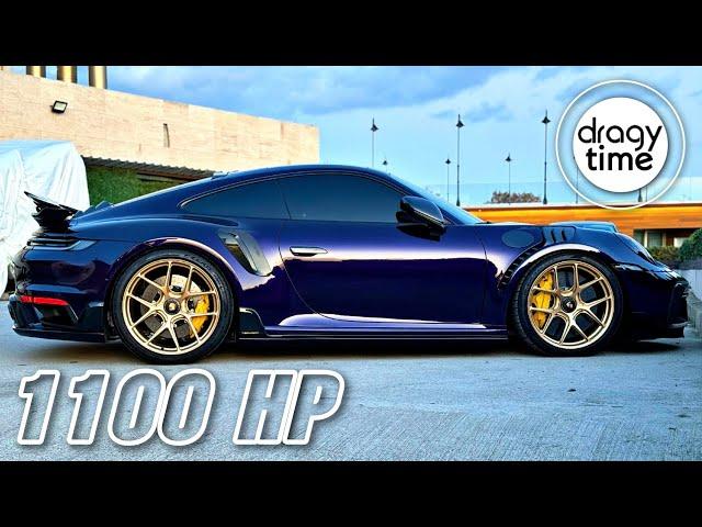 1100 HP Porsche 992 Turbo S ES900 Package | Acceleration from 100-200 Km/h & 60-130 mph