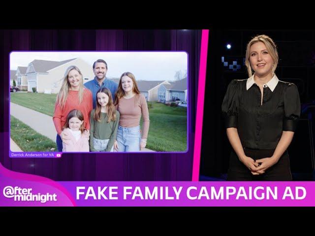 Taylor Tomlinson on Derrick Anderson’s Fake Family Campaign Ad