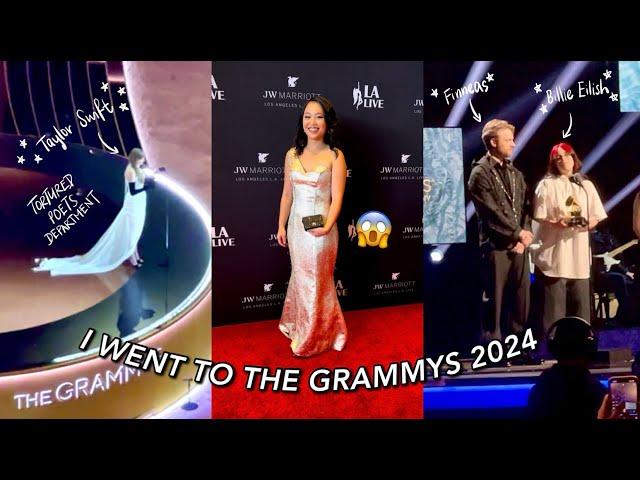 I saw Taylor Swift announce Tortured Poets Department LIVE!!! *GRAMMYS VLOG*