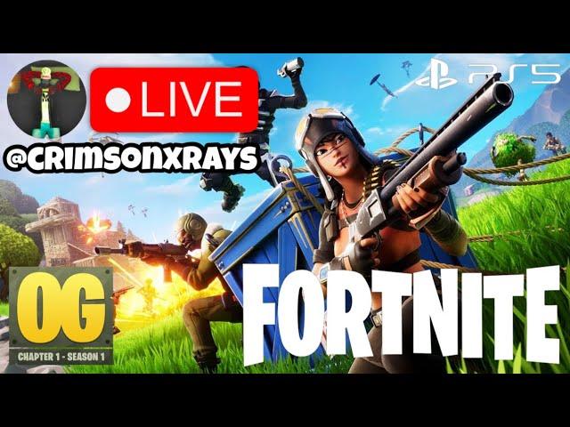  crimsonxrays plays Fortnite Battle Royale - OG CH1 S1 - Live