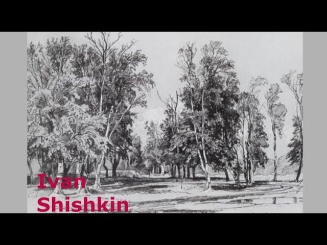 Understanding and Sketching like Ivan Shishkin. Free Tutorial