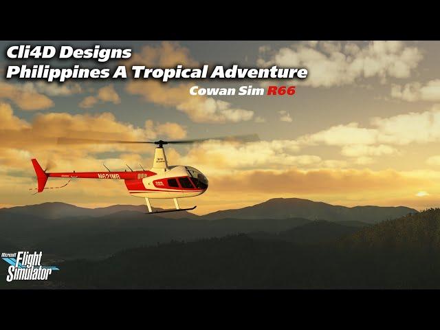 I Flew to the Philippines for a Tropical Adventure | Microsoft Flight Simulator | MSFS  | Cowan Sim