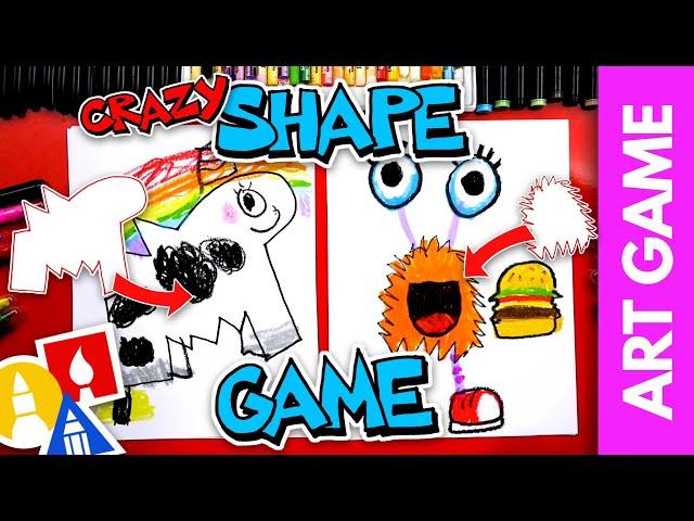 Crazy Shape Drawing Game With Olivia - Art Game