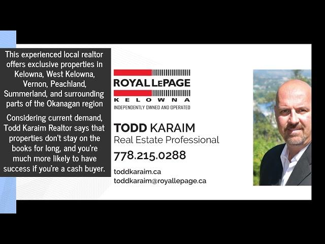 Experienced Kelowna Real Estate Agent Helps Cash Buyers Find Luxury Lake-View Single-Family Homes