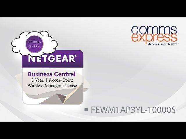 Netgear Business Central Wireless Management (WM1AP3YL) (Feature Highlights)