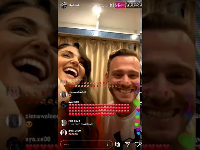 Hande Erçel ve Kerem Bürsin Live 2  #handeercel #kerembürsin #sençalkapımı #foxtürkiye