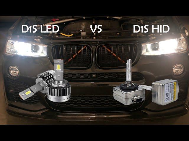 HID(XENON) TO LED BULB CONVERSION ON BMW F25