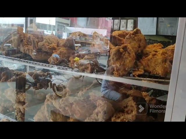 Delicious fried Chicken for breakfast in Digos Eatery