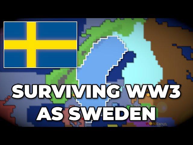 SURVIVING WW3 as SWEDEN | Ages of Conflict