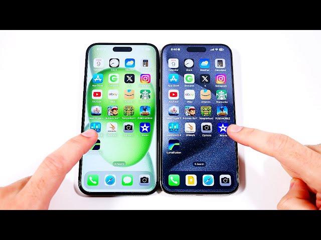 iPhone 15 Plus vs iPhone 15 Pro Max Speed Test