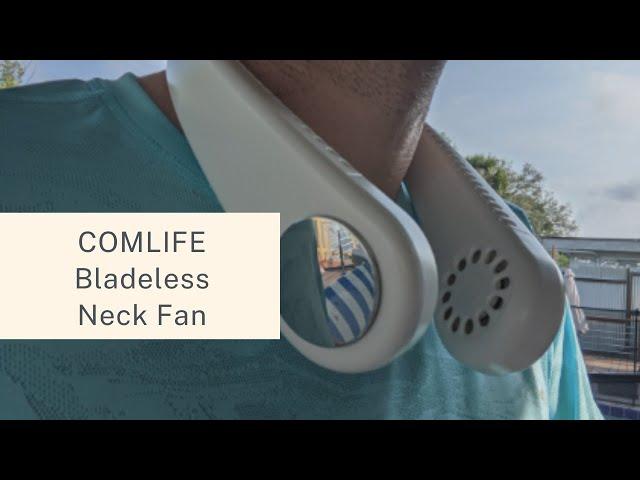 COMLIFE Bladeless Neck Fan Testing