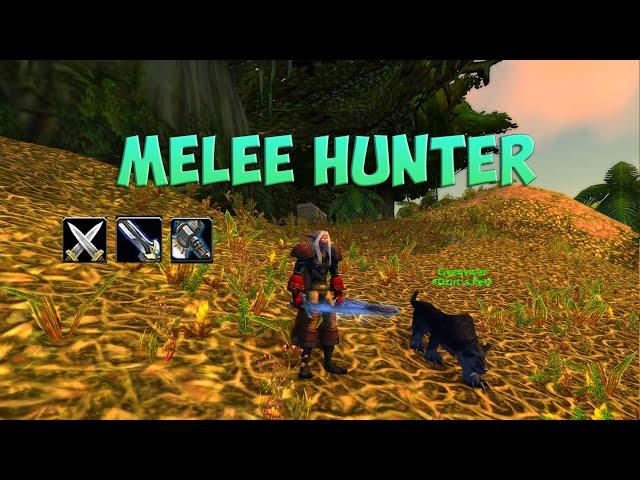 Melee Hunter! Самый сломанный спек 2-й фазы? 🟨 Season Of Discovery WoW Classic