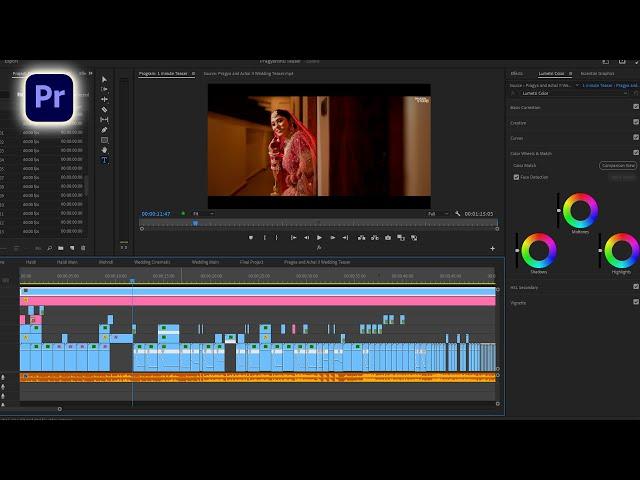 #Cinematic wedding teaser project download | premiere pro project download #weddingproject