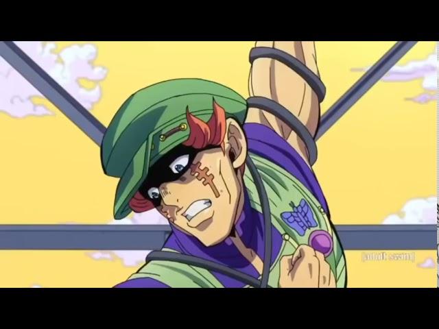 Diamond is unbreakable (English Dub) Mikitaka VS Toyohiro