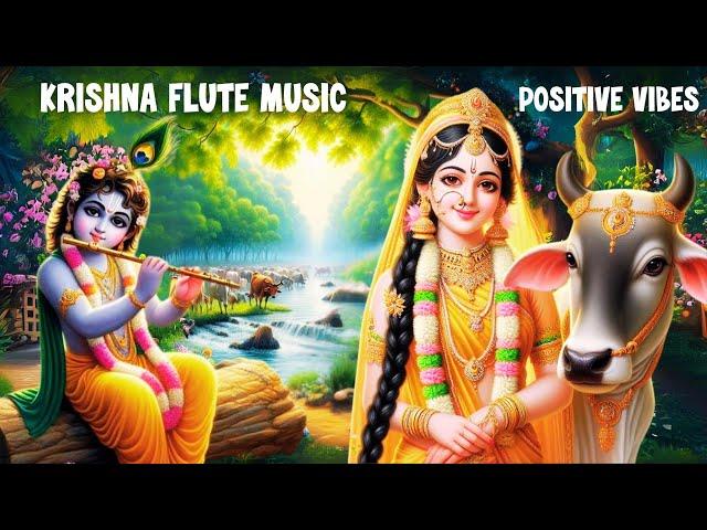 KRISHNA FLUTE MUSIC FOR POSITIVE ENERGY | MEDITATION,RELAXING FLUTE , MORNING FLUTE ,YOGA,HEAL*431