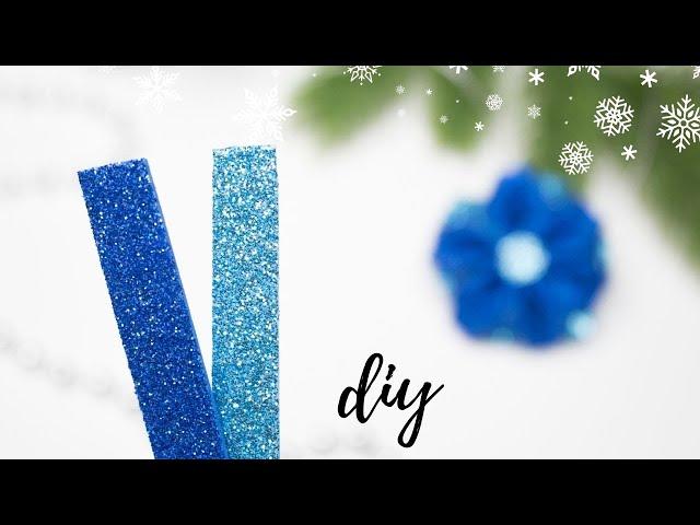 НОВОГОДНЯЯ ИГРУШКА НА ЁЛКУ из фоамирана  ПРОСТОЙ СПОСОБ  DIY CHRISTMAS ornaments