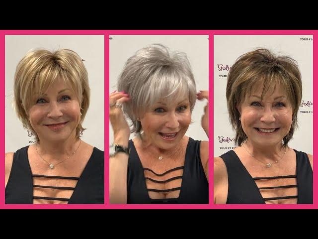 Our Best Selling Wig, Freedom, in Top Color Choices (Godiva's Secret Wigs Video)