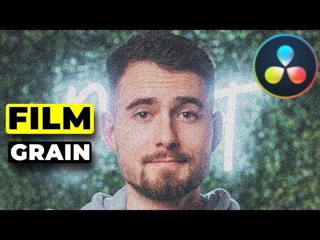 HOW TO Add Film Grain in Davinci Resolve 18 Tutorial