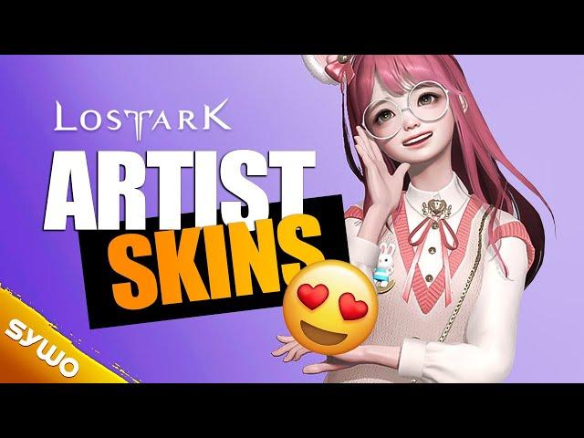 Lost Ark ARTIST SKINS & COSTUMES Preview