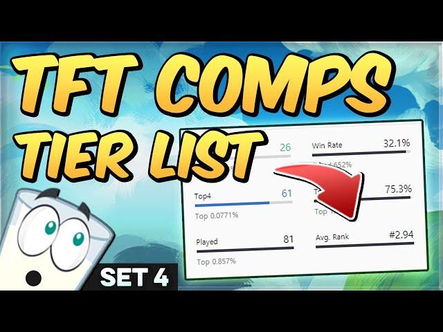 SET 4 TFT TIER LIST | Teamfight Tactics FATES | TFT Guide | BEST TFT  Builds