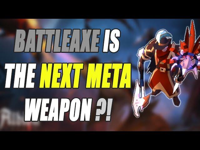 BATTLEAXE IS THE NEXT META BUILD ?! - CORRUPTED DUNGEONS - ALBION ONLINE