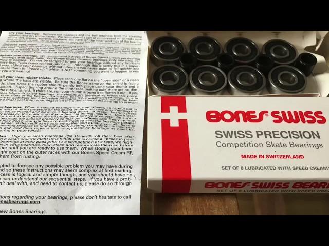 Bones Swiss VS Random Abec 5 bearings...