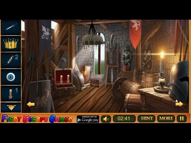 Locked Castle Escape walkthrough First Escape Games.