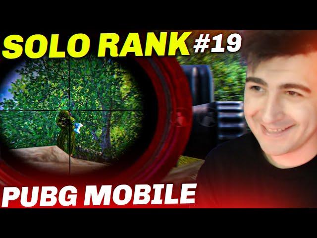 Tank mı ? En Sevdiğim - Solo Rank #19 | PUBG Mobile