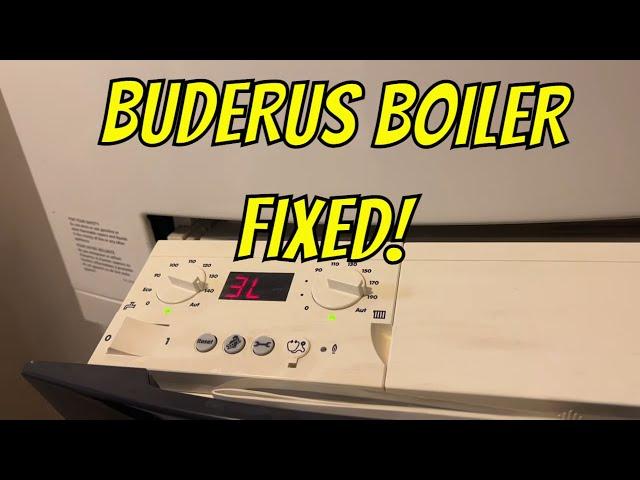 Buderus Logamax Plus GB142 Gas Wall Hung Boiler Not Working