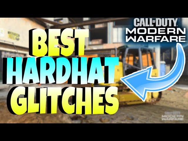 Best Infected GlITCHES In Modern Warfare " HARDHAT " (Glitch Spots/ High Ledges/ Infected Spots)