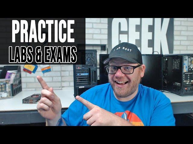 Practice Labs, Practice Exams, & Giveaway