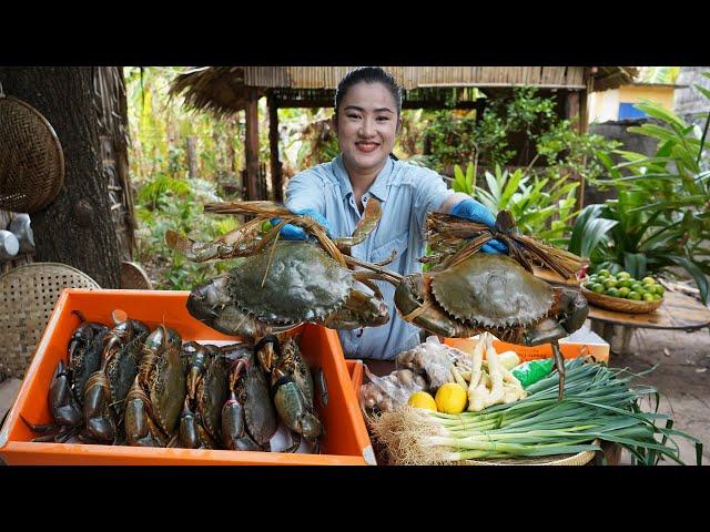 " Huge mud crabs '' - Yummy 3 recipes with mud crabs - Amazing cooking video