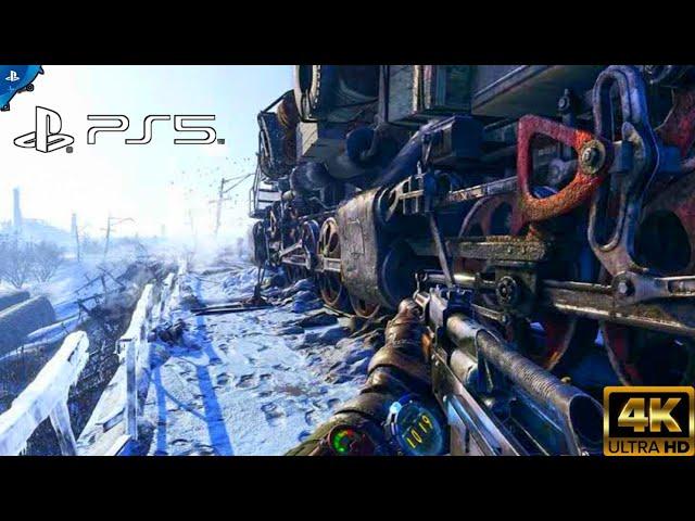 METRO EXODUS : New Gameplay Demo (Unreal Engine 5 4k HDR)