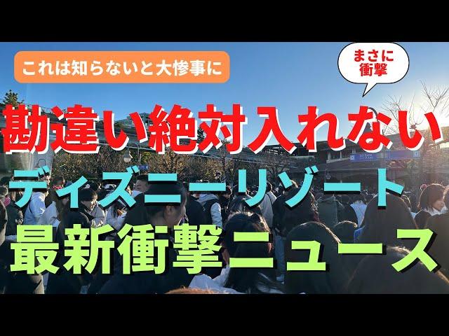 【ディズニー】勘違いは絶対入れない...衝撃の2025年のパーク情報を徹底解説