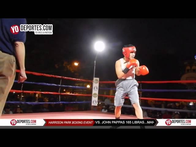 Marco Rueda v.s John Pappas Harrison Park Boxing Event Pilsen