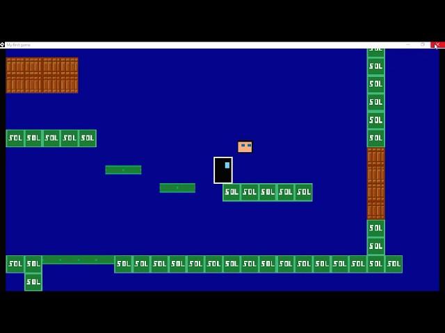 My first platformer game. (in dev) #3