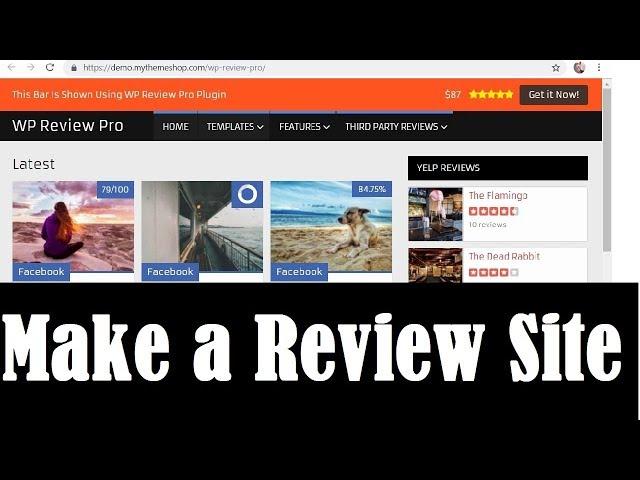 How to Make Affiliate Reviews Website -  MyThemeShop WP Review Pro Walkthrough