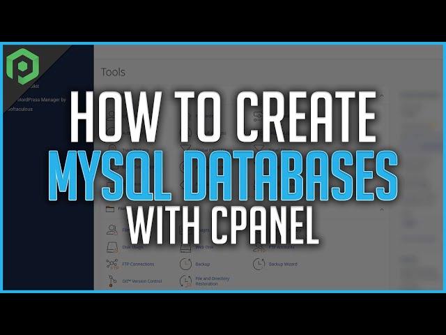 How to Create MySQL Databases on CPanel