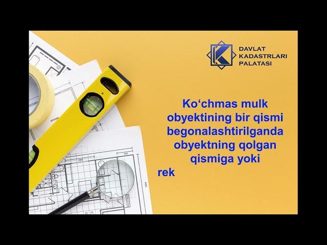 Kadastr pasportini shakllantirish qaysi holatlarda bepul rasmiylashtirilishi  yuzasidan videorolik.