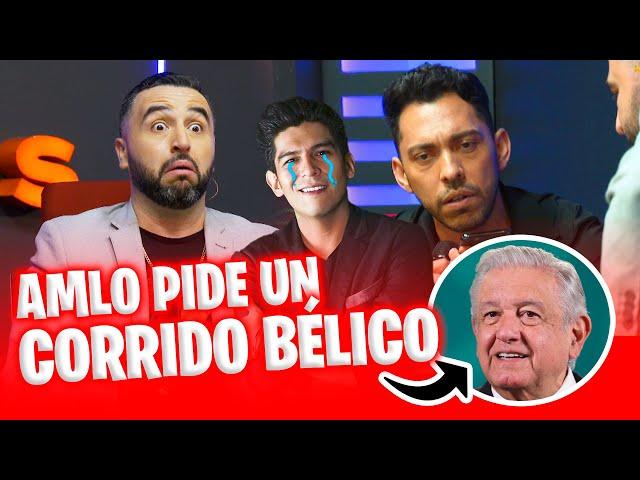 El Presidente AMLO le pide corrido bélico a Elías Medina - Broma telefónica en Zona de Desmadre