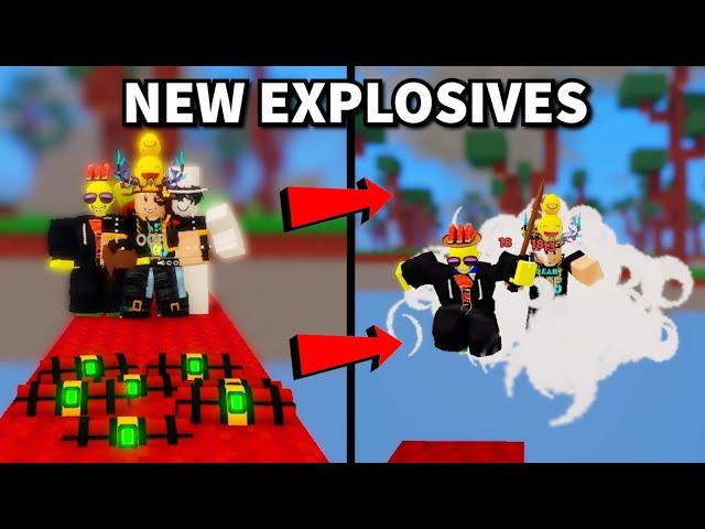 NEW REMOTE EXPLOSIVES (Roblox Bedwars)