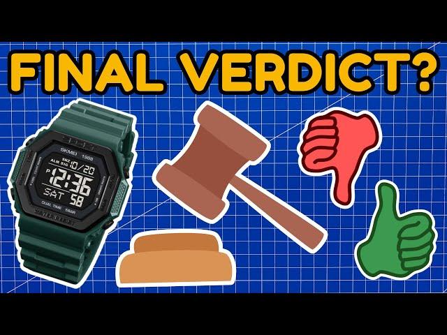  1 WEEK with SKMEI 1988 ⌚ My FINAL Verdict ‍️