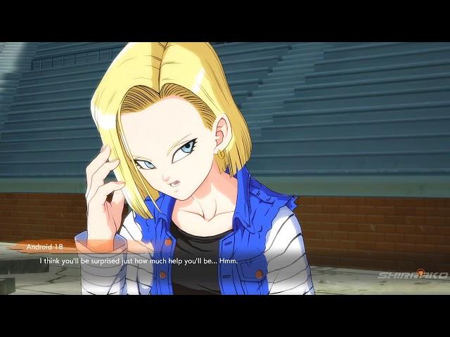 Dragon Ball FighterZ - Yamcha Roasts Android 18