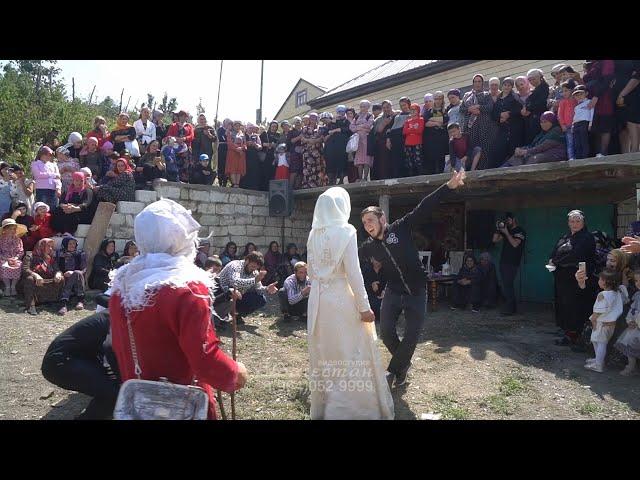 A fun wedding in the mountain village of Dzilebki.