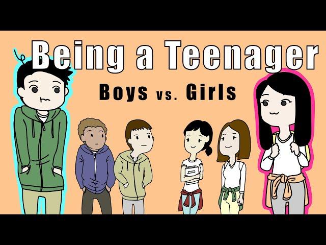 Puberty - Boys vs. Girls (animation)