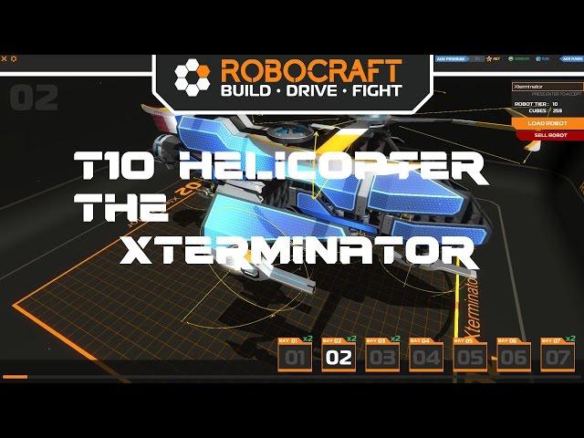 robocraft - t10 helicopter The Xterminator