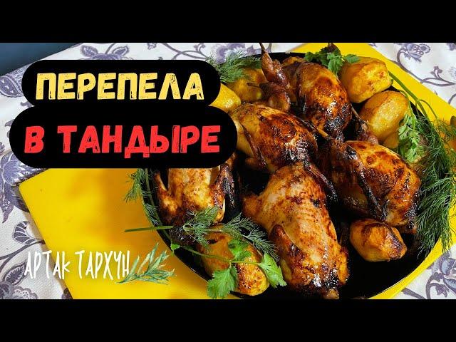 ПЕРЕПЕЛА В ТАНДЫРЕ! Фаршированные перепёлки