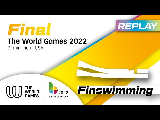 TWG 2022 BHM - Replay of Day 2 of the Finswimming Finals